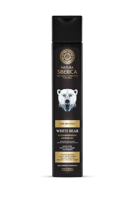 Foto van Natura siberica for men super refreshing showergel