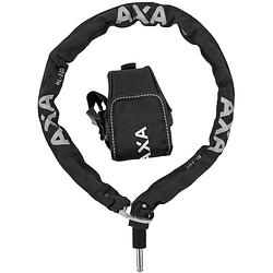 Foto van Axa insteekketting rlc met zadeltas 1000 x 5,5 mm zwart
