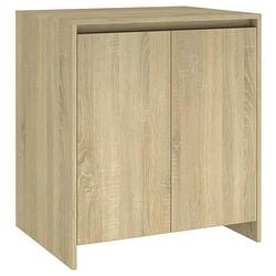 Foto van Vidaxl dressoir 70x40x73,5 cm spaanplaat sonoma eikenkleurig