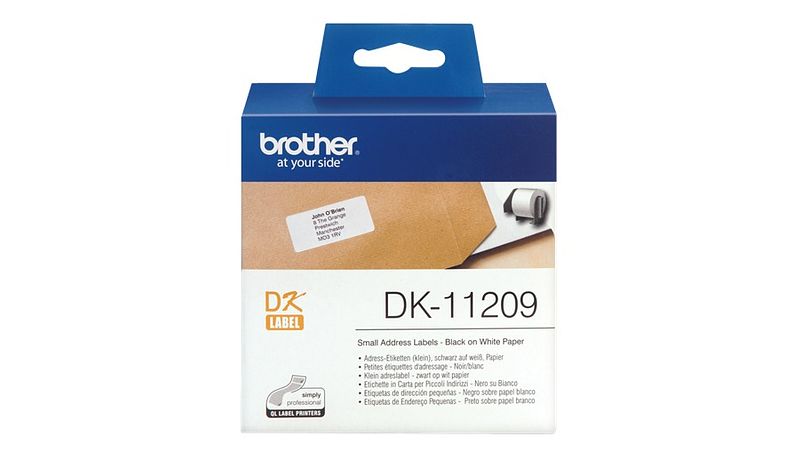 Foto van Brother dk-11209 kopieerpapier wit