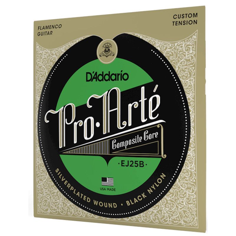 Foto van D'saddario ej25b pro-arte composite flamenco tension snaren voor klassieke gitaar