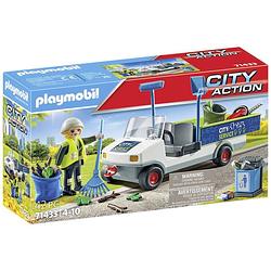 Foto van Playmobil city action stadsreiniging met e-voertuig 71433