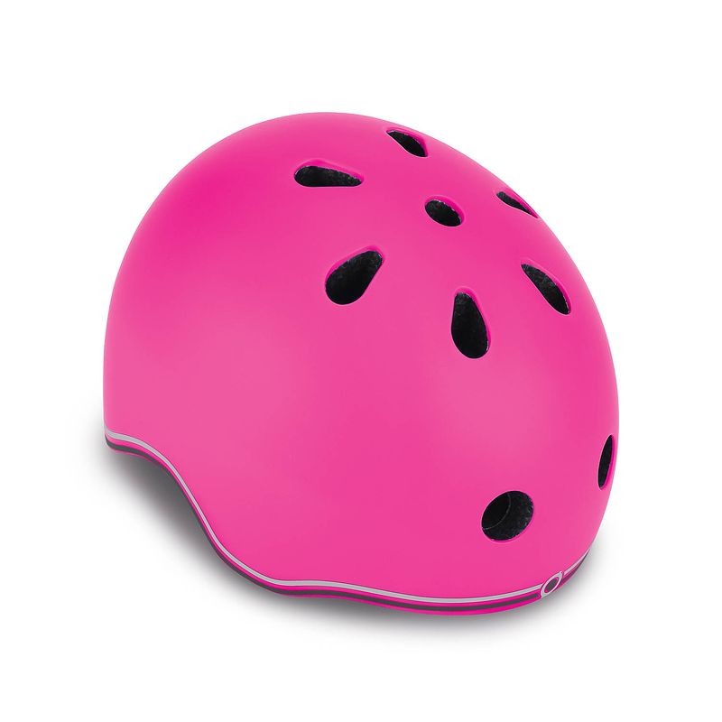 Foto van Globber helm evo lights maat 45/51 cm roze