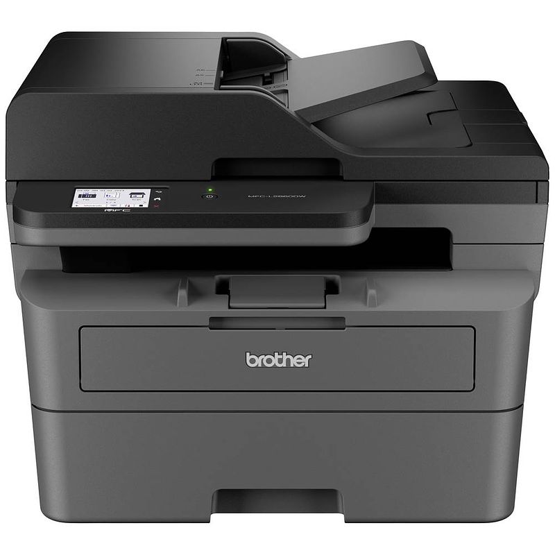 Foto van Brother mfc-l2860dw multifunctionele laserprinter (zwart/wit) a4 printen, kopiëren, scannen, faxen duplex, lan, usb, wifi