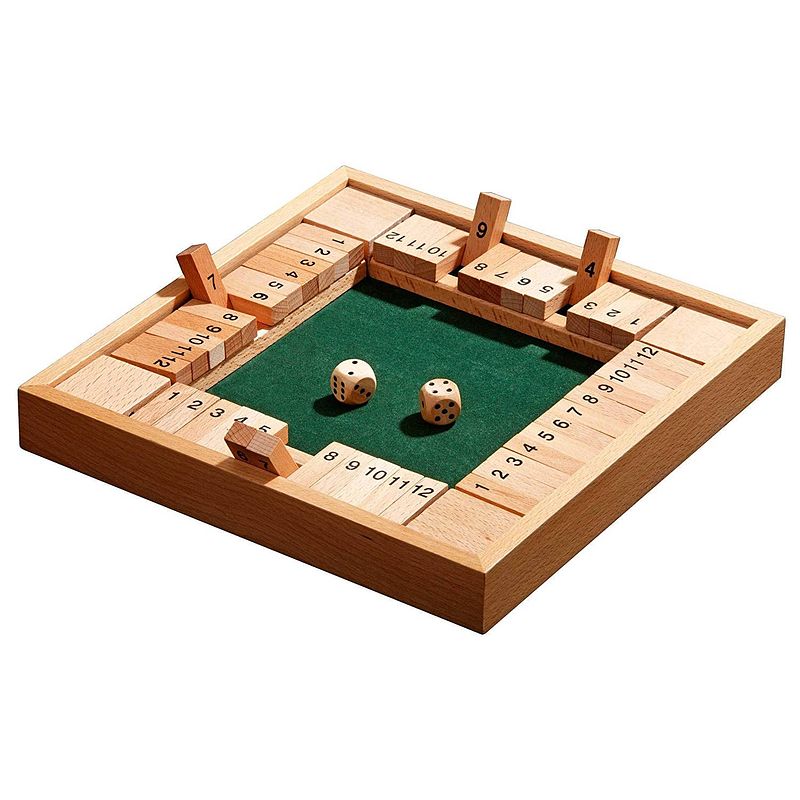 Foto van Philos shut the box 12 4 speler 245x245 mm