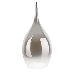 Foto van Leitmotiv hanglamp drup 20 x 37,5 cm e27 glas 40w chroom