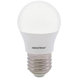 Foto van Megatron mt65004 led-lamp energielabel f (a - g) e27 kogel 5.5 w neutraalwit (ø x l) 45 mm x 78 mm 1 stuk(s)