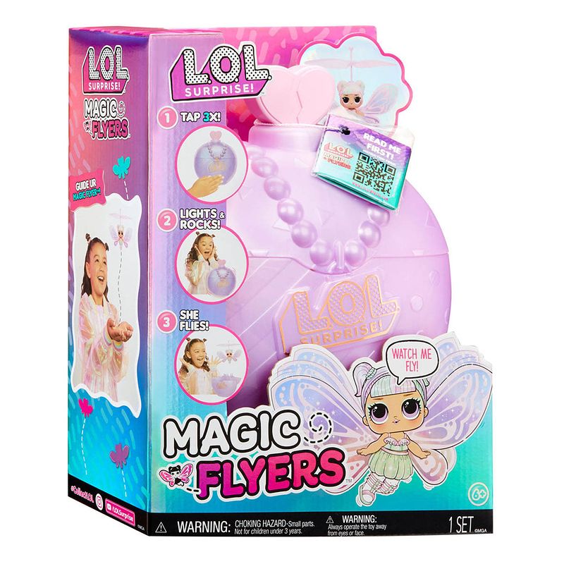 Foto van L.o.l. - - surprise magic wishies flying tot - lila