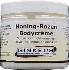 Foto van Ginkel's bodycreme honing rozen 200ml