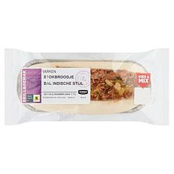 Foto van 2+1 gratis | jumbo stokbroodje bal indische stijl 180g aanbieding bij jumbo