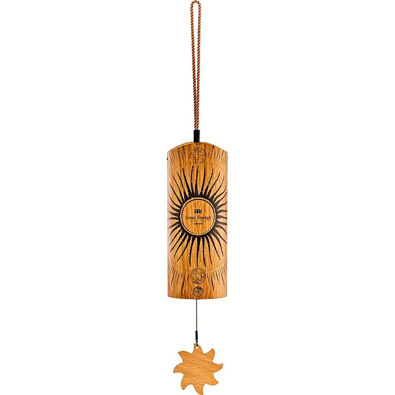 Foto van Meinl sonic energy cosmic bamboo chimes sol wind chimes