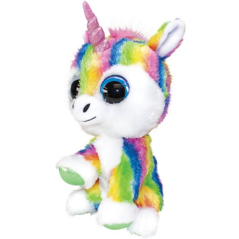 Foto van Lumo stars knuffel lumo unicorn dream multicolor 15 cm