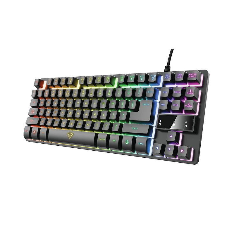 Foto van Trust gaming gxt 833 thado tkl toetsenbord