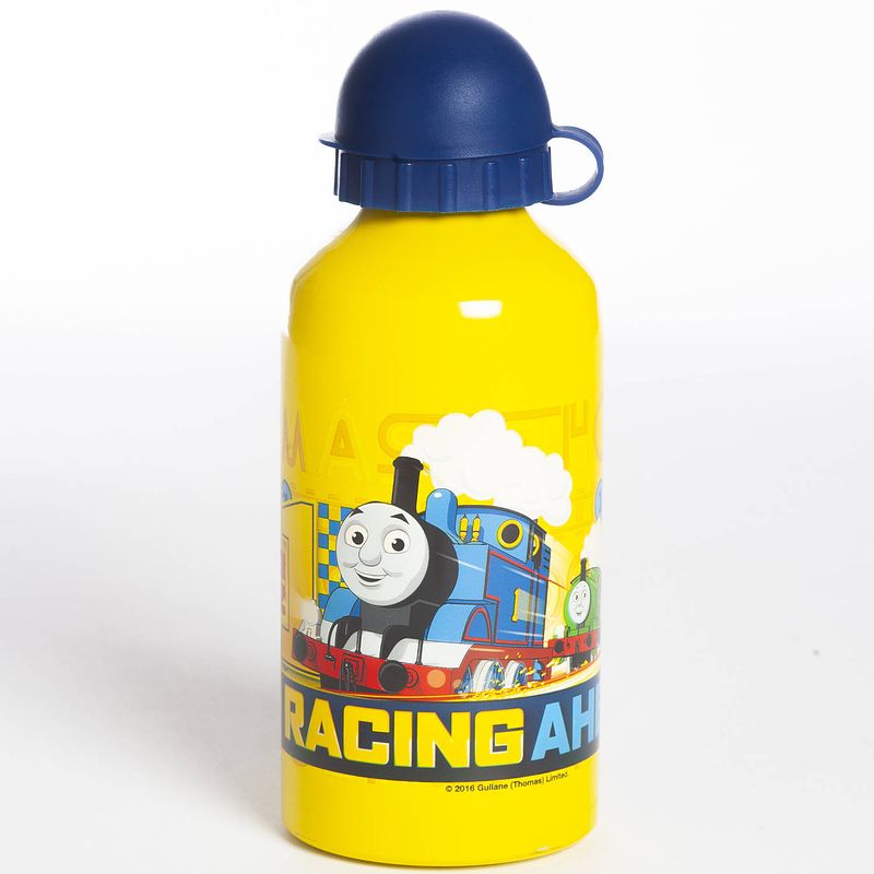 Foto van Thomas de trein drinkfles aluminium - 500 ml - geel