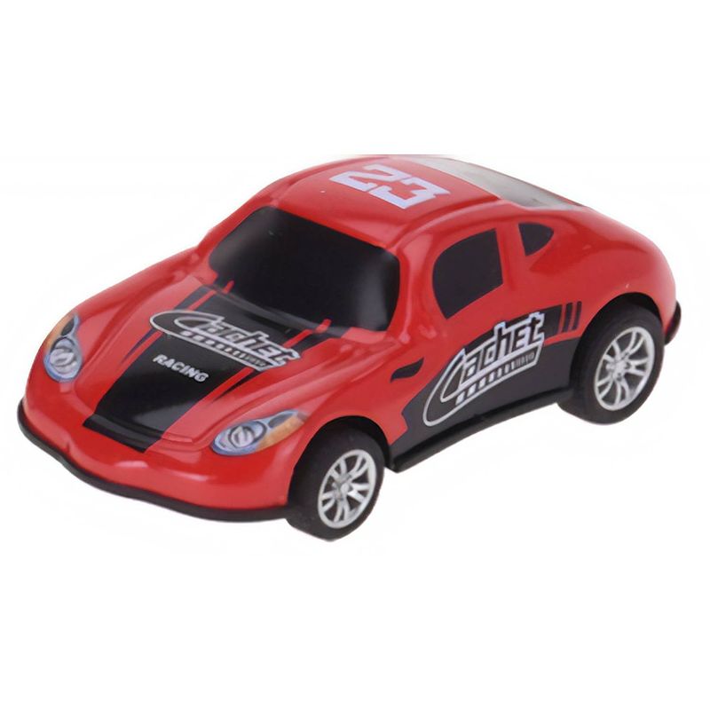 Foto van Tender toys raceauto 10 cm rood