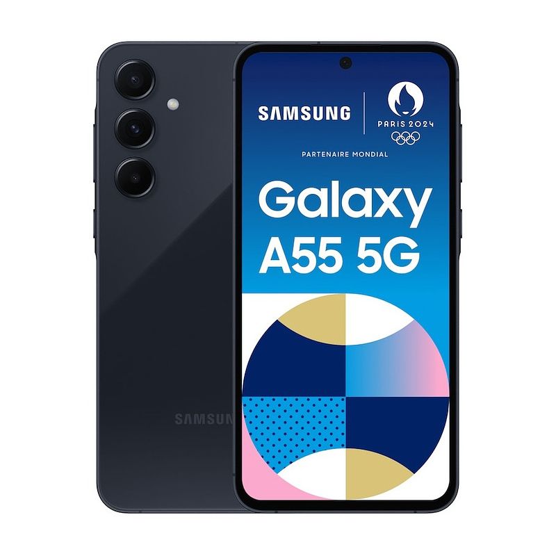 Foto van Samsung galaxy a55 5g 128gb smartphone blauw