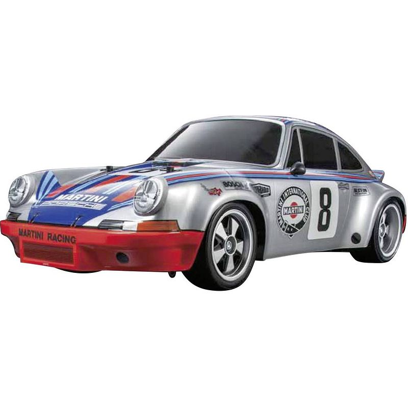 Foto van Tamiya tt-02 porsche 911 carrera rsr brushed 1:10 rc auto elektro straatmodel 4wd bouwpakket