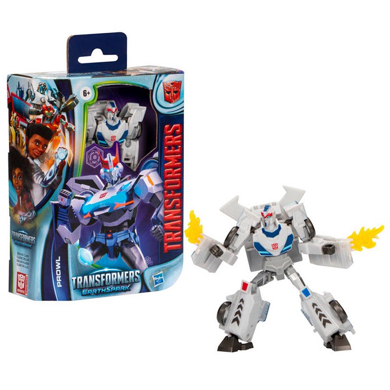 Foto van Transformers earthspark figuur deluxe prowl