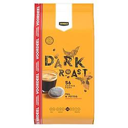 Foto van Jumbo dark roast koffiepads voordeelverpakking 56 stuks