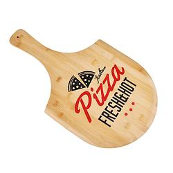 Foto van Decopatent® bamboe pizzaschep voor pizza's ø30 cm - pizzaplank met