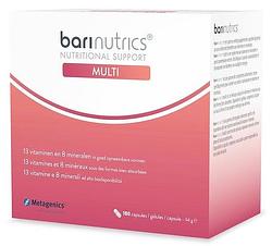 Foto van Metagenics barinutrics multi capsules