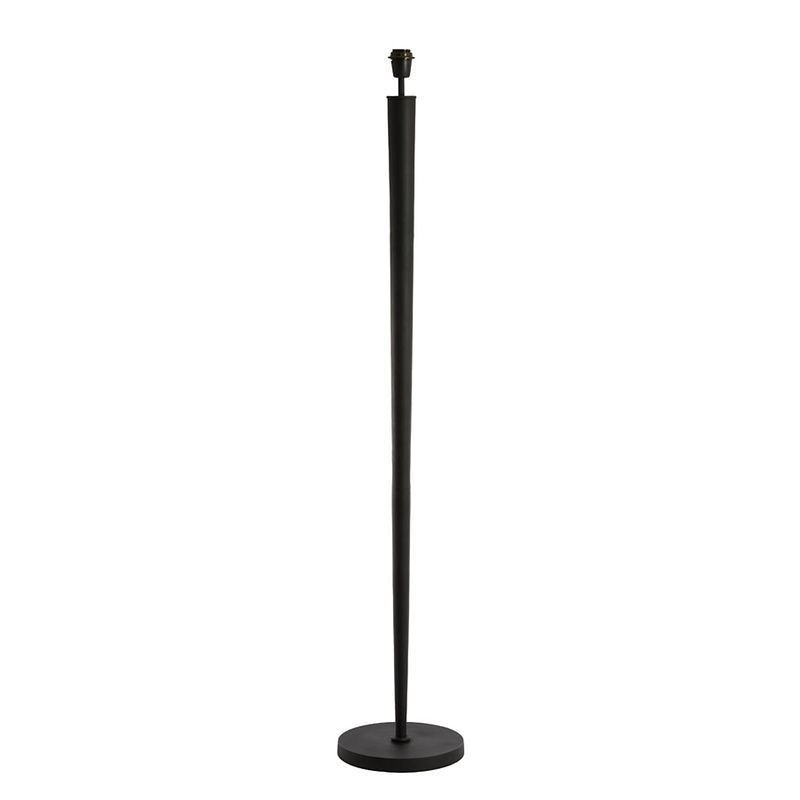 Foto van Light & living - vloerlamp vixen - 27x27x151cm - zwart