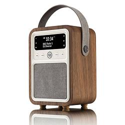 Foto van View quest monty retro wekkerradio walnut