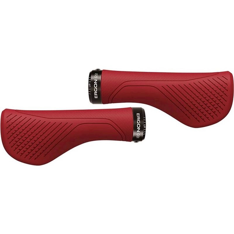 Foto van Ergon handvatten gs1-l evo chili red