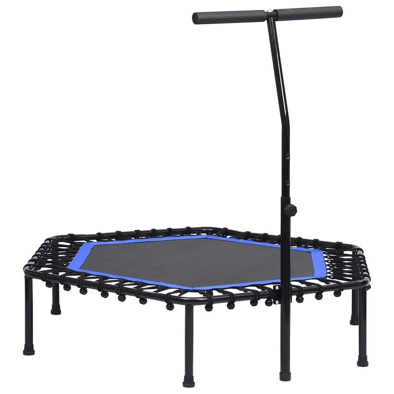 Foto van Vidaxl fitnesstrampoline met handgreep 122 cm