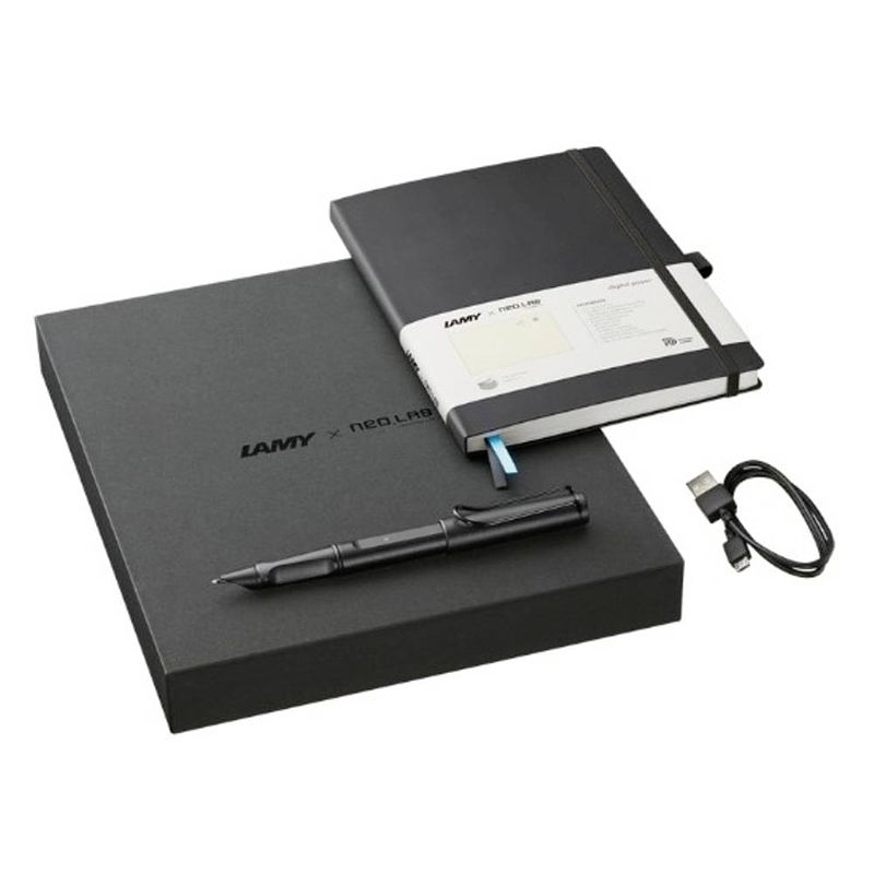 Foto van Lamy safari ncode set digitale pen herlaadbaar zwart