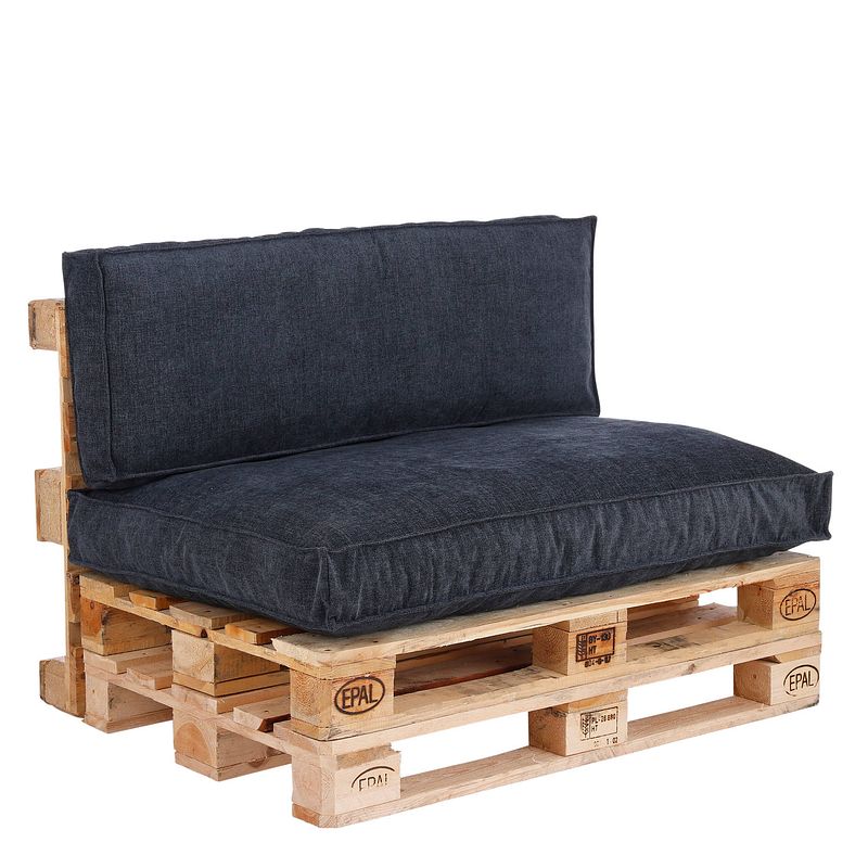 Foto van In the mood palletkussenset ibiza donkerblauw