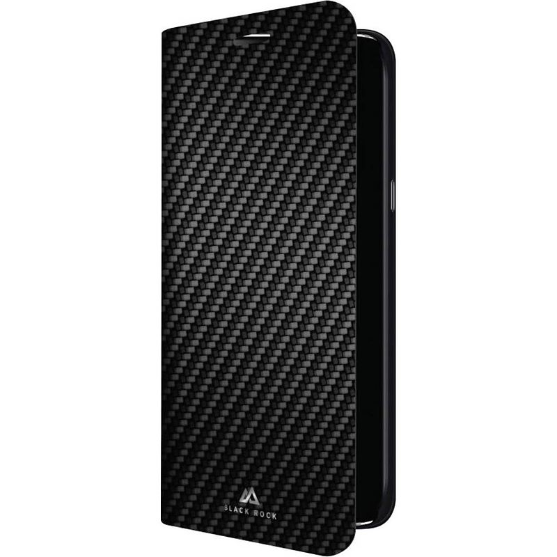 Foto van Black rock flex carbon booklet samsung galaxy s9+ zwart