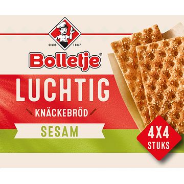 Foto van Bolletje knackebrod luchtig sesam 240g bij jumbo