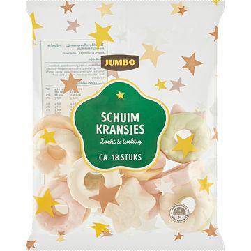 Foto van Jumbo schuimkransjes zacht & luchtig 200 g