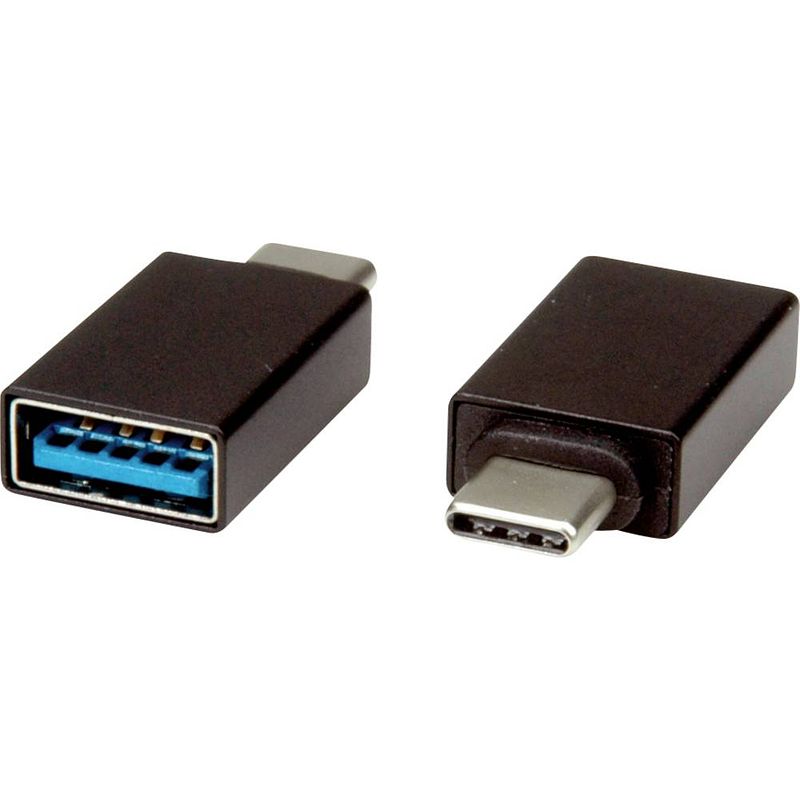 Foto van Roline usb 2.0 adapter [1x usb-c stekker - 1x ] roline