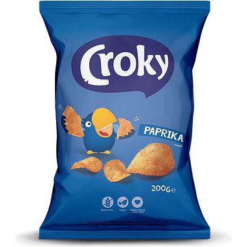 Foto van Croky chips paprika 200g bij jumbo