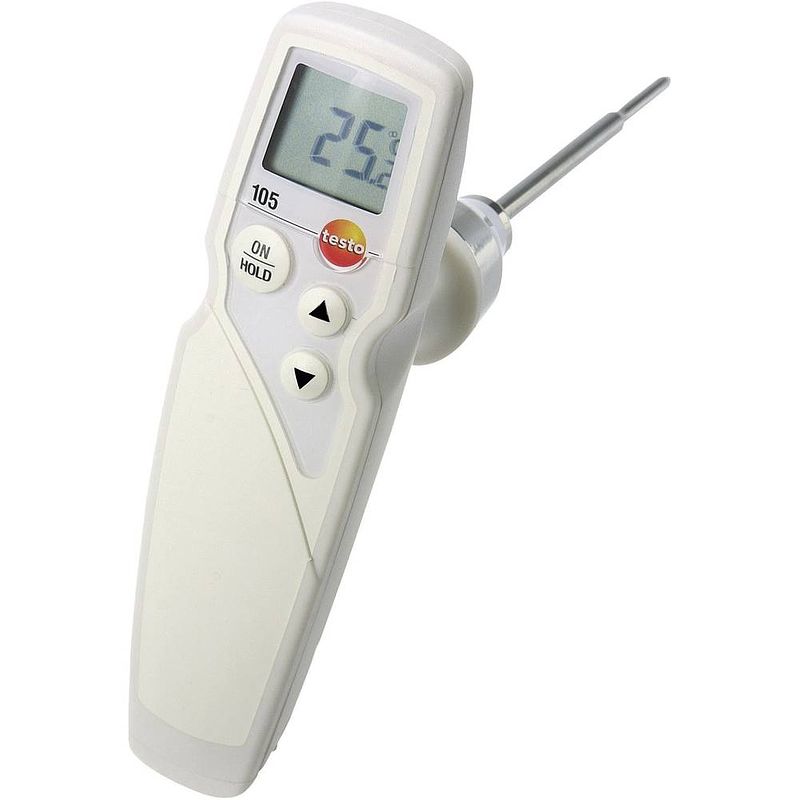 Foto van Testo 105 insteekthermometer (haccp) meetbereik temperatuur -50 tot 275 °c sensortype k conform haccp