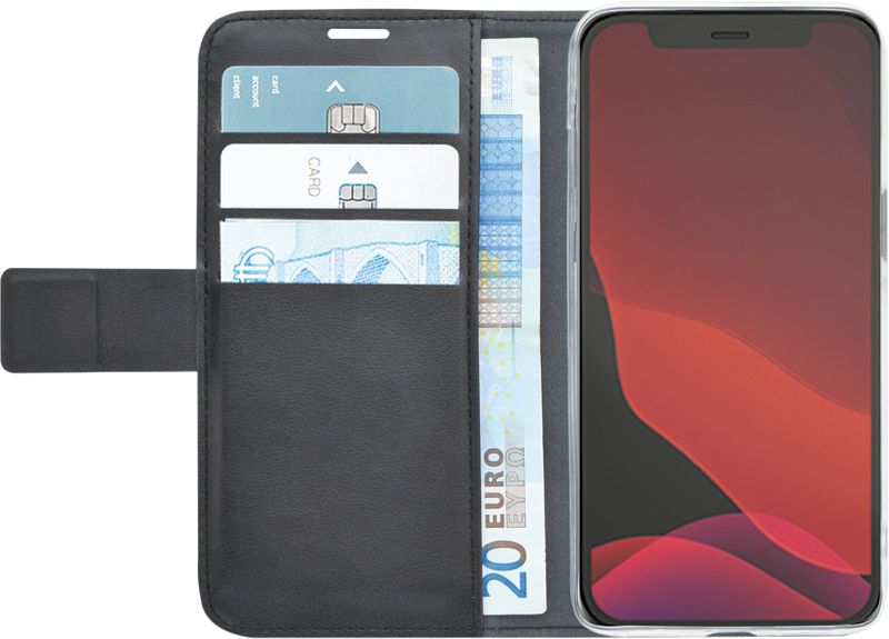 Foto van Azuri wallet apple iphone 12 / 12 pro book case zwart