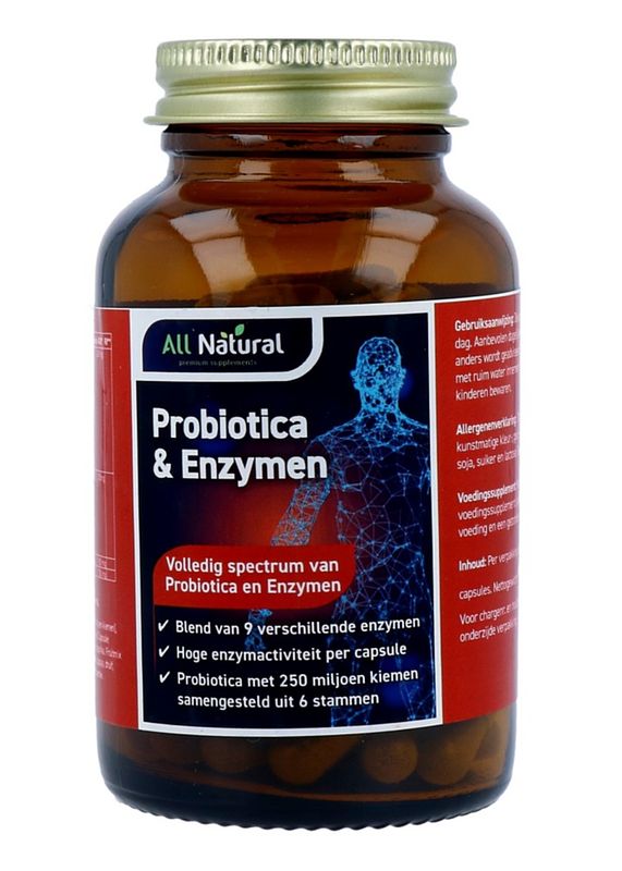 Foto van All natural probiotica enzymen