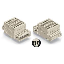 Foto van Wago 734-366/008-000 combi-connector 2140 totaal aantal polen: 6 rastermaat: 3.50 mm 50 stuk(s)