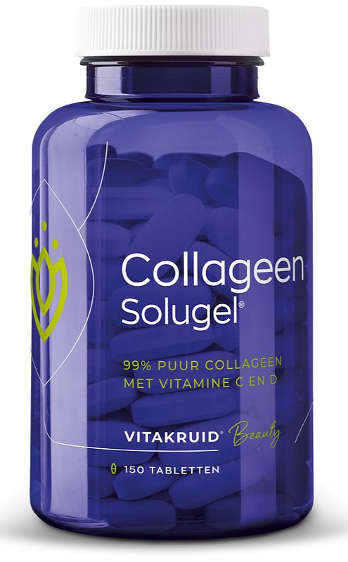 Foto van Vitakruid collageen solugel® tabletten