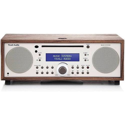 Foto van Tivoli microsysteem hi-fi music system+ (hout/taupe)