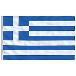 Foto van Vidaxl vlag griekenland 90x150 cm