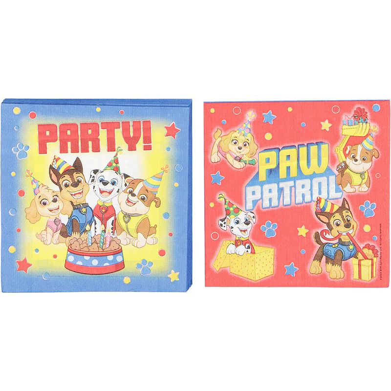 Foto van Servetten paw patrol