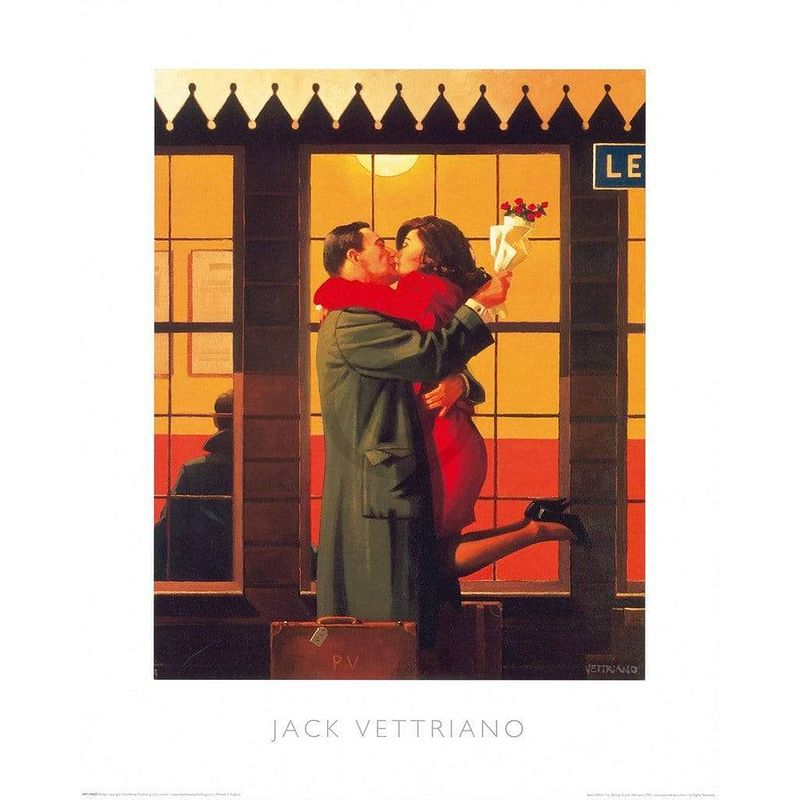 Foto van Jack vettriano - back where you belong kunstdruk 60x80cm