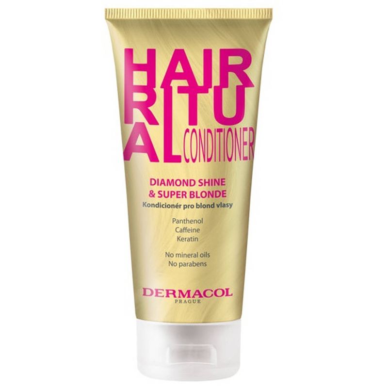 Foto van Haarritueel conditioner voor blond haar diamond shine & super blond 200ml