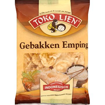 Foto van Toko lien gebakken emping 80g bij jumbo