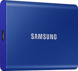 Foto van Samsung externe ssd t7 1t blauw