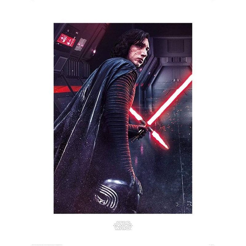 Foto van Pyramid star wars the last jedi kylo ren rage kunstdruk 60x80cm