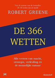 Foto van De 366 wetten - robert greene - ebook (9789402318845)